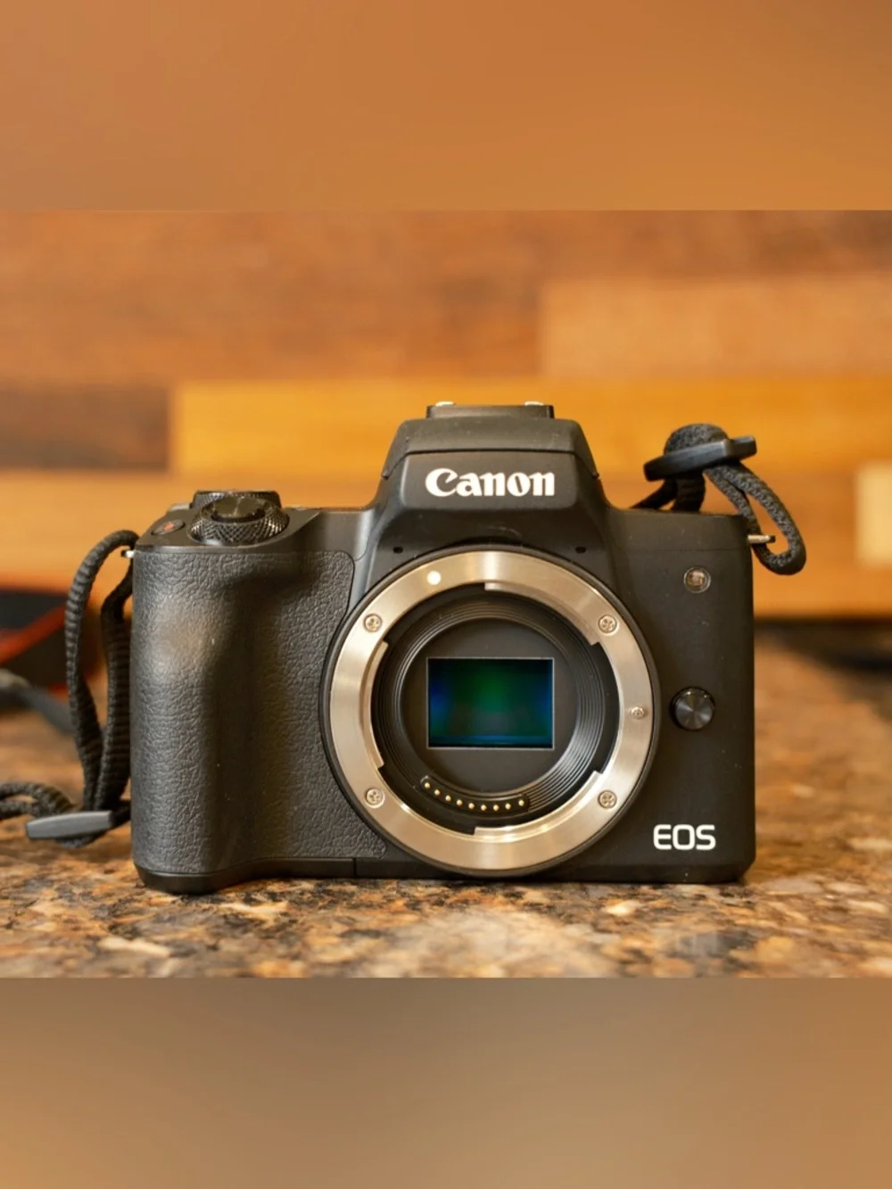 Canon EOS M50 with accessories